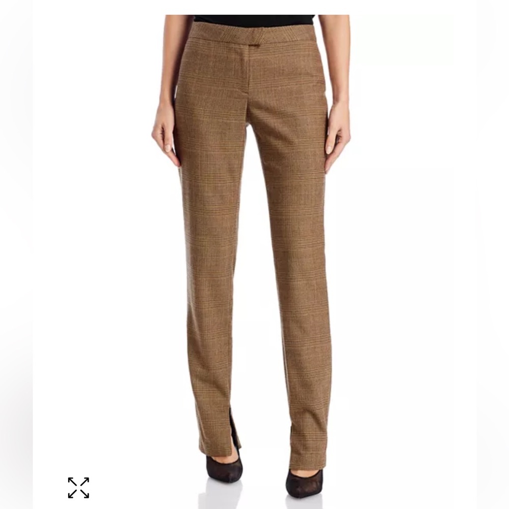 Rag & Bone Rebecca Glen plaid pants women size 2 brownish/tan  NWOT